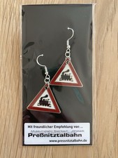 1 Paar Ohrringe Eisenbahn