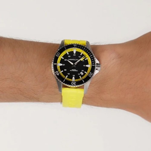 Hamilton khaki navy scuba auto - navy,
