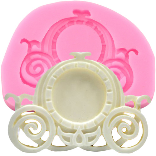 Silikonform fondant cinderella - silikonform,