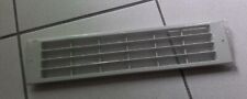 Lüftungsgitter - Kunststoff - hellgrau - 38,5 x 8,5 cm