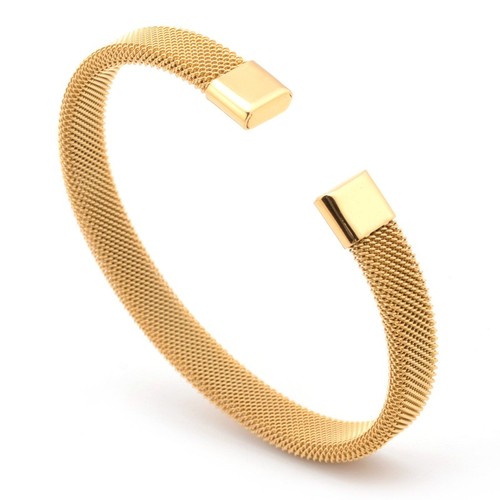 Edelstahl mesh armspange - edelstahl, mesh-armspange