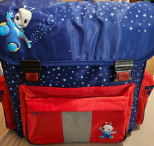 NEU Befüllter Schulranzen/Tornister blau rot MilkyWay & kompl. Ausstattungspaket
