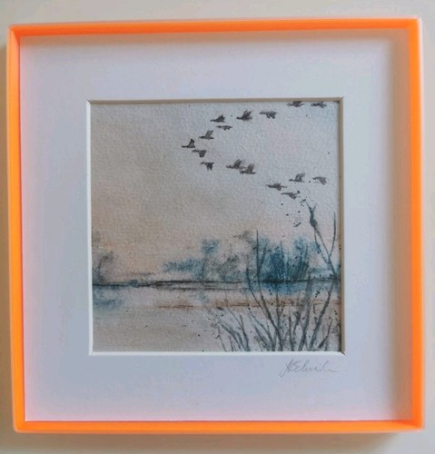 Aquarell zeichnung unikat - zeichnung,,