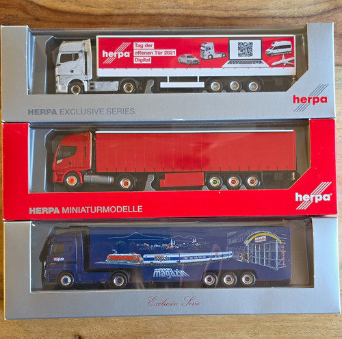 Herpa sattelzug modellauto - herpa,