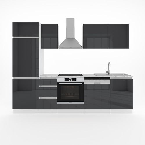 Küchenzeile vicco optima - vicco, 270