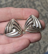 Vintage signierte große S925