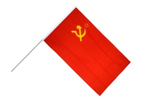 Stockflagge stockfahne udssr - stockfahne,