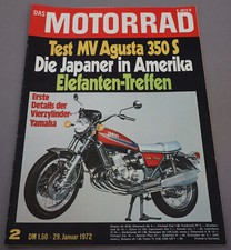 Das Motorrad 2/1972 MV Augusta