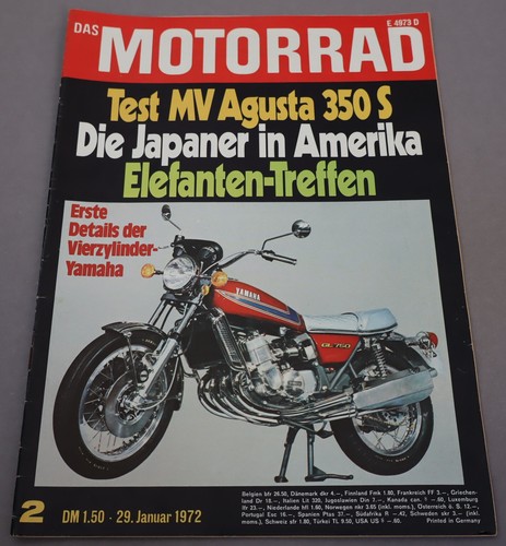 Das motorrad 1972 augusta - mv,