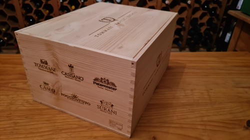 Holzkasten kiste für 6 - für,