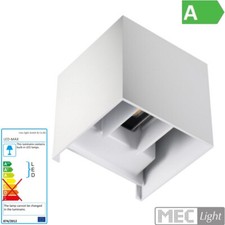 LED Wandleuchte mit einstellbaren Winkel 7W 360Lm in weiß eckig pur weiß (4000K)