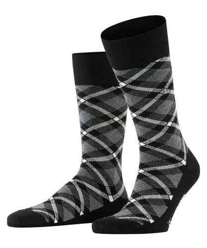 Burlington socken tartan - burlington,