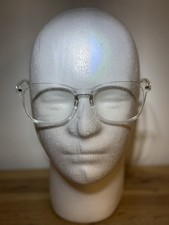 Transparente Brille Chrome