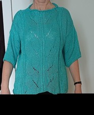 Damen strickpullover halbarm - damen,