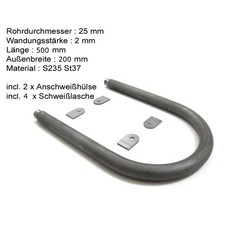 Cafe Racer Loop Ø25x2 Breite