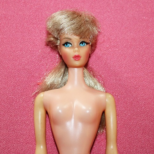 Vintage blonde barbie puppe - vintage,