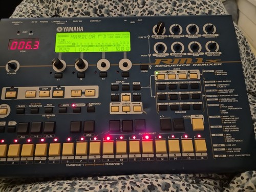 Yamaha rm1x groovebox - yamaha,