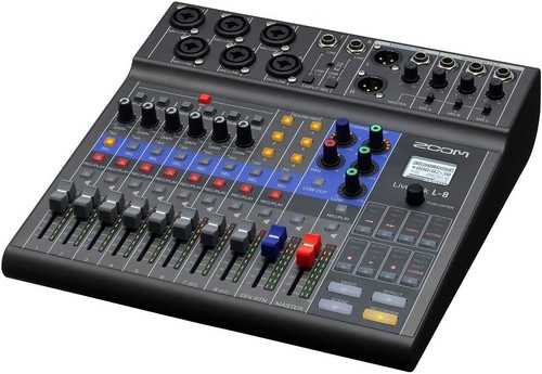 Zoom digital mixer - l-8,