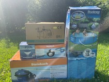 Pool 3.66mx76cm + Pumpe + Filteranlage