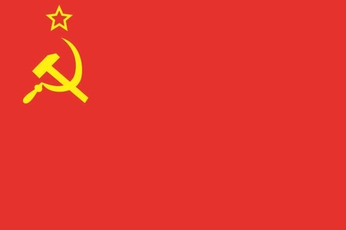 Aufkleber flagge udssr - flagge,
