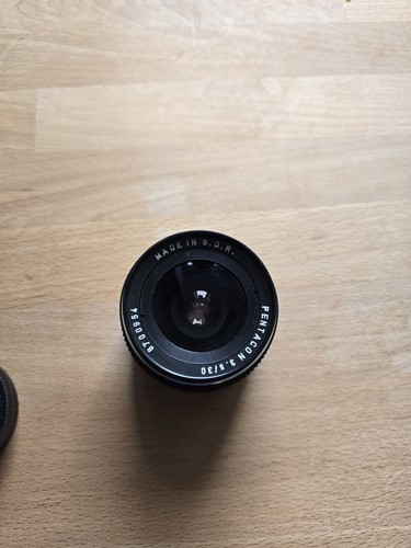 Pentacon objektiv 30mm m42 - objektiv,