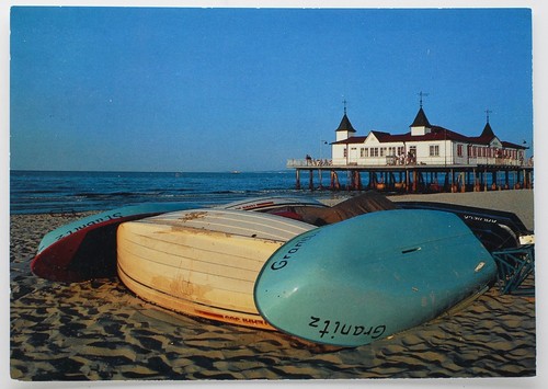 Postkarte ahlbeck usedom - postkarte, ahlbeck,