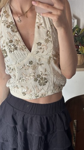 Neckholder top von shein mit - top,