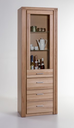 Vitrine kernbuche tabea - vitrine,