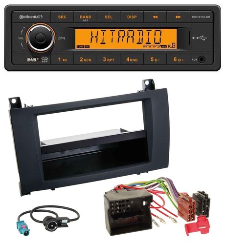Continental 1din dab - 1din, aux