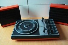 Stereo - Koffer- Plattenspieler  Philips 380 , Kult 70er Jahre für Oldie-Party
