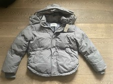 AMI Paris Luxus  Herren Jacke Winterjacke Grau Warm Gefüttert Gr. M NEU