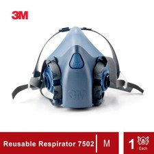 3M 7502 Halbmaskenkörper Silikon Gr. M  Maske FFP Wiederverwendbar o. Filter