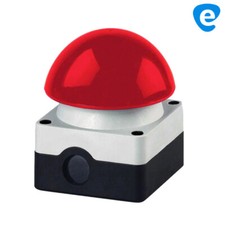 Grobhandtaster Fußtaster Pilztaster Notaus Taster rot 1 Schließer + 1 Öffner AP