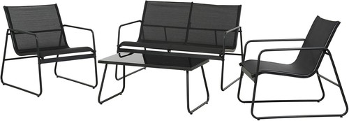 Gartenmöbel set tlg - gartenmöbel, 4-tlg