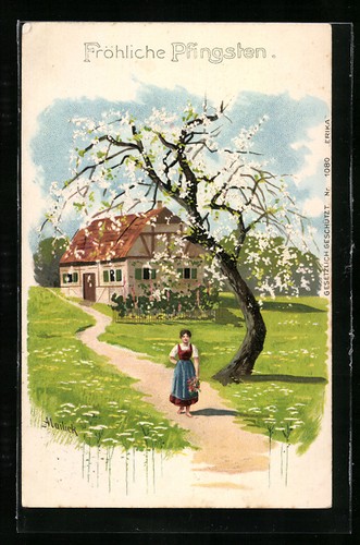 Künstler alfred mailick - künstler-ak,