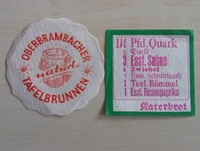 DDR Papier Untersetzer