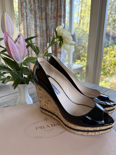 Original prada wedges - prada,