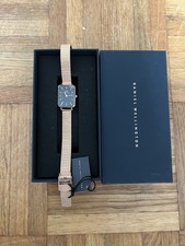 Daniel Wellington Damen Armbanduhr, Roségold/Schwarz