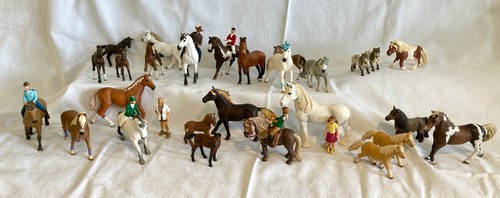 Schleich konvolut pferde und - schleich,