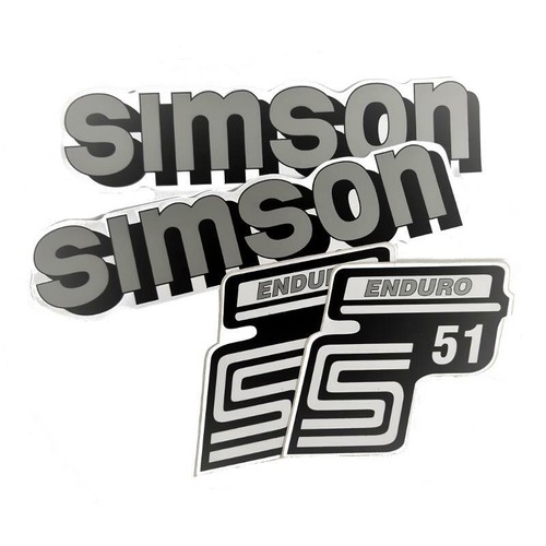 Simson aufkleber schriftzug - simson,