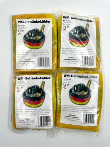 Getränkekühler fußball - 4x,