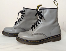 DR. MARTENS BOOTS Gr. 41 - 7 GRAU PASCAL 1460 STIEFEL DOC DOCS SCHUHE 2411018