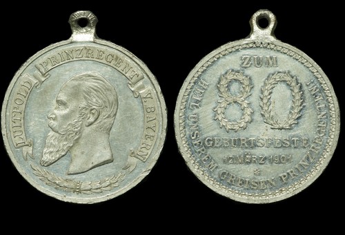 Bayern zinn medaille 1901 - bayern:,