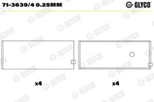 GLYCO Pleuellager 71-3639/4