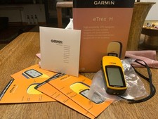 Garmin eTrex H Handheld GPS Navigator for Hiking - VGC - Tested
