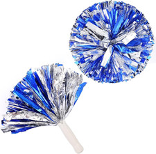 Cheerleader Pompons, 2 Stück