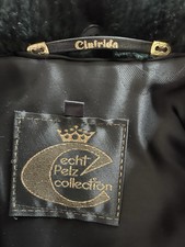 Pelzmantel mit Kapuze Aus