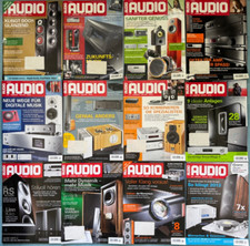 HiFi-Zeitschrift "AUDIO"  -  kompletter Jahrgang 2012  12 Hefte   +  AUDIO TEST