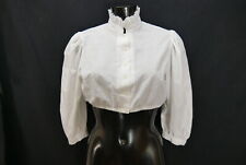 Gr.44 Dirndlbluse weiß Bluse