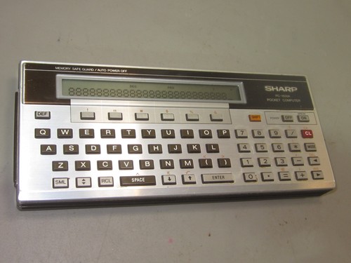 Sharp 1500a pocket computer - sharp,